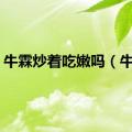 牛霖炒着吃嫩吗（牛霖）