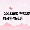  2018年银行房贷利率走势分析与预测