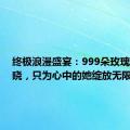 终极浪漫盛宴：999朵玫瑰售价揭晓，只为心中的她绽放无限爱意！