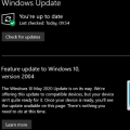 微软在许多设备上禁止Windows 2020年5月10日更新