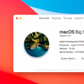 随着Apple最终将OS X抛在后面，Big Sur正式使用了macOS 11.0