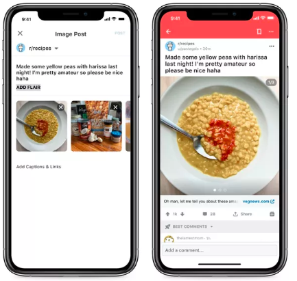 Reddit增加了图像库，使一次共享多个图像变得更容易