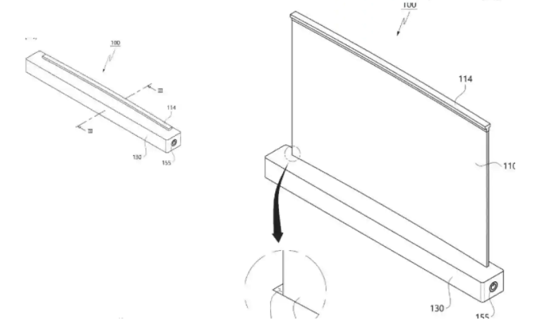 专利揭露LG正在研发一款17英寸可卷曲显示屏笔记本电脑