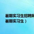 暑期实习生招聘网站（暑期实习生）