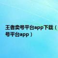 王者卖号平台app下载（王者卖号平台app）