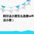 阿尔法小蛋怎么连接wifi（阿尔法小蛋）