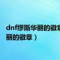 dnf缪斯华丽的徽章（华丽的徽章）