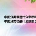 中图分类号是什么意思R587（中图分类号是什么意思）