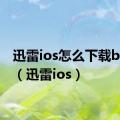 迅雷ios怎么下载bt种子（迅雷ios）