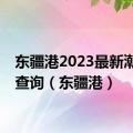 东疆港2023最新潮汐表查询（东疆港）