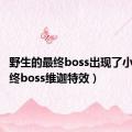 野生的最终boss出现了小说（最终boss维迦特效）