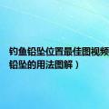 钓鱼铅坠位置最佳图视频（钓鱼铅坠的用法图解）