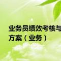 业务员绩效考核与薪酬方案（业务）