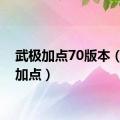 武极加点70版本（武极加点）