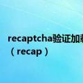 recaptcha验证加载不出（recap）