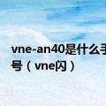 vne-an40是什么手机型号（vne闪）