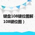 键盘108键位图解（键盘108键位图）