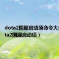 dota2国服启动项命令大全（dota2国服启动项）