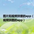 图片和视频拼接的app（图片和视频拼图的app）