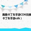 跑跑卡丁车手游CDK兑换（跑跑卡丁车手游cdk）