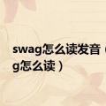 swag怎么读发音（swag怎么读）