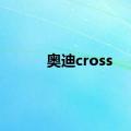 奥迪cross