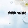 奔腾b70油耗