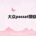 大众passat领驭