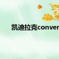 凯迪拉克converj