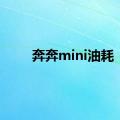 奔奔mini油耗