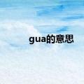 gua的意思