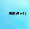 奥迪a8 w12