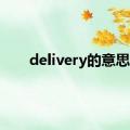 delivery的意思