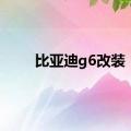 比亚迪g6改装