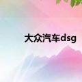 大众汽车dsg