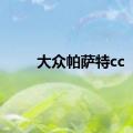 大众帕萨特cc