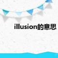 illusion的意思