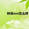 林肯suv怎么样