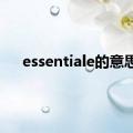 essentiale的意思