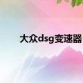 大众dsg变速器