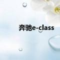 奔驰e-class