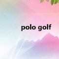 polo golf