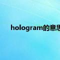 hologram的意思