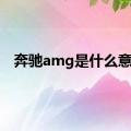 奔驰amg是什么意思