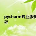 pycharm专业版安装教程