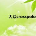 大众crosspolo