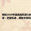 揭秘2019年最具盈利潜力的生意领域：把握机遇，赚取丰厚利润！