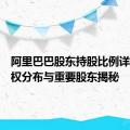 阿里巴巴股东持股比例详解：股权分布与重要股东揭秘